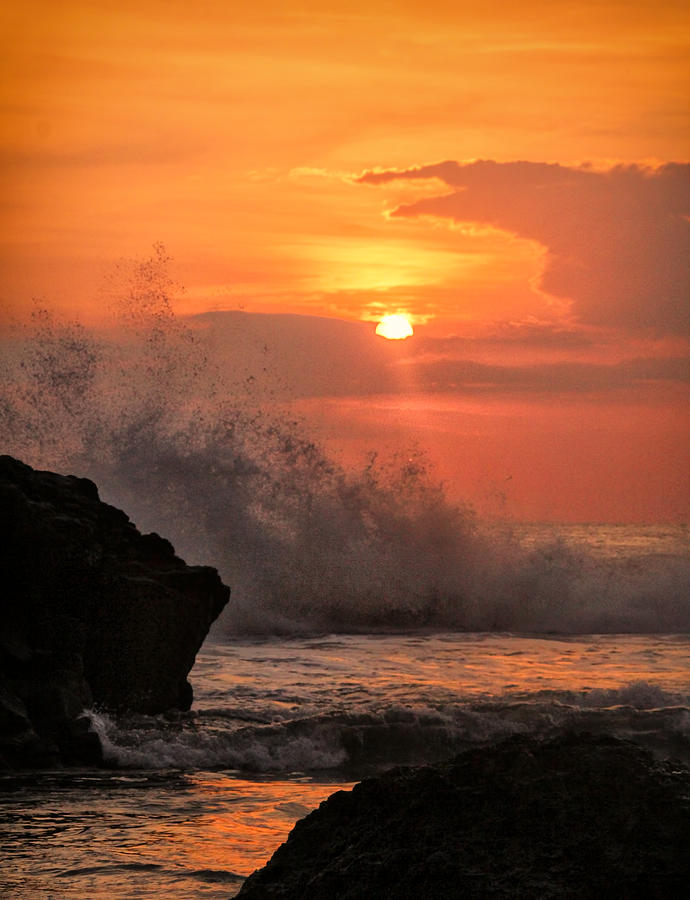 Costa Rican Sunset Photograph by Carolyn Derstine