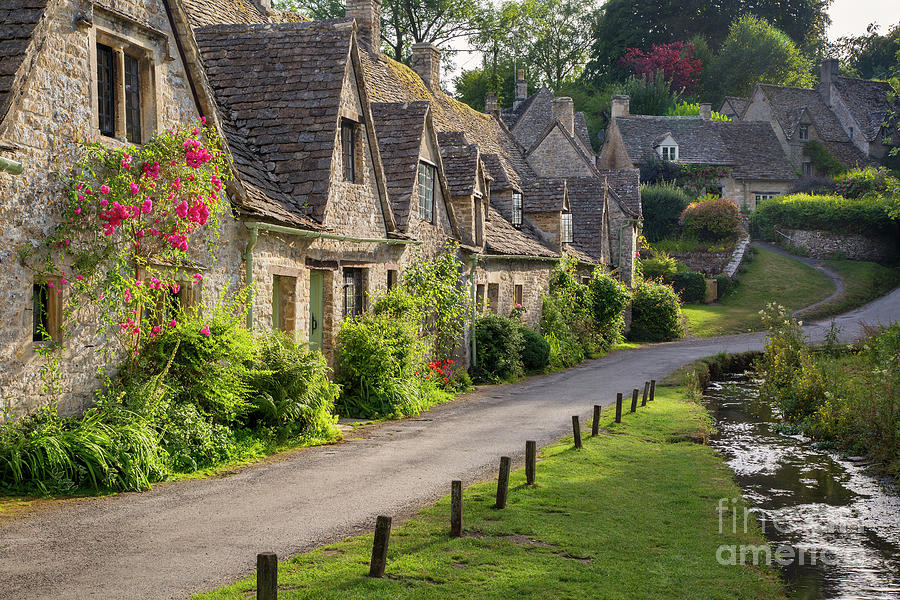 Cotswolds Homes Photograph by Brian Jannsen