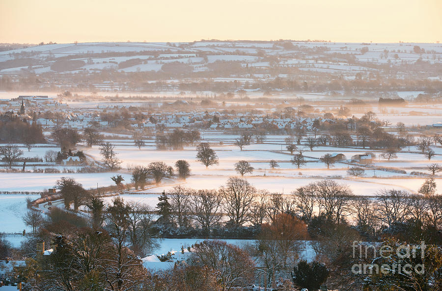 Cotswolds Winter Photograph by Tim Gainey