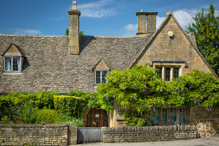Cotswolds Wysteria Photograph by Brian Jannsen