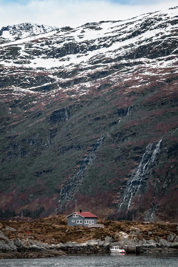 Cottage at Saltkjerneset Norway Photograph by Adam Rainoff