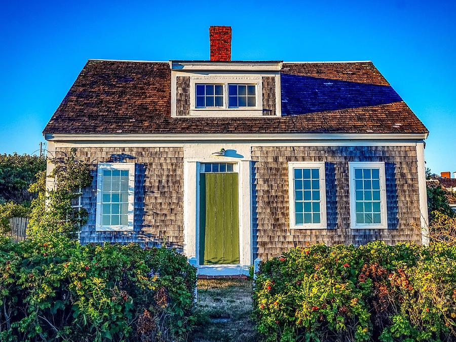 Cottage with the Green Door Photograph by Kendall McKernon