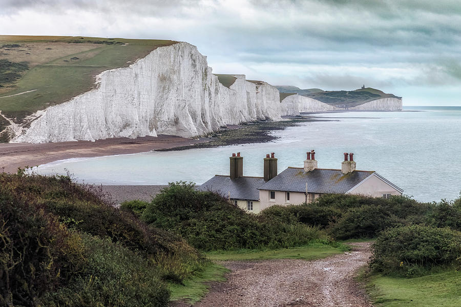 Cottages at Seven Sisters - England Photograph by Joana Kruse - Fine ...