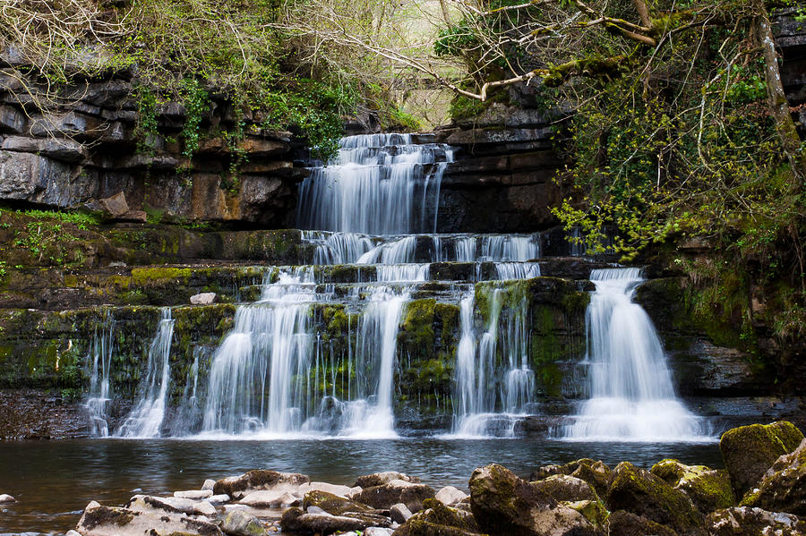 Cotter Force Waterfall Photograph by Chris Dale