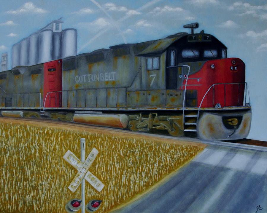 Cotton Belt Painting by Jimmy Carender