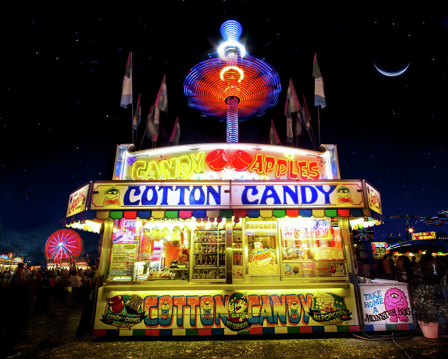 Cotton Candy Photograph by Mark Andrew Thomas
