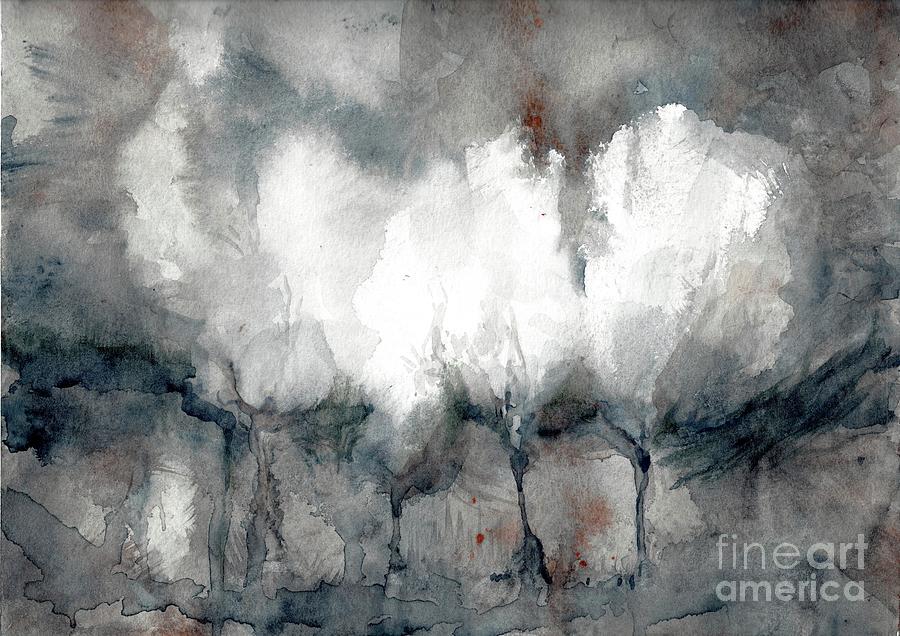 CottonTrees Painting by Francelle Theriot