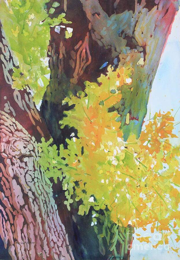 Cottonwood Painting by Marsha Reeves - Fine Art America