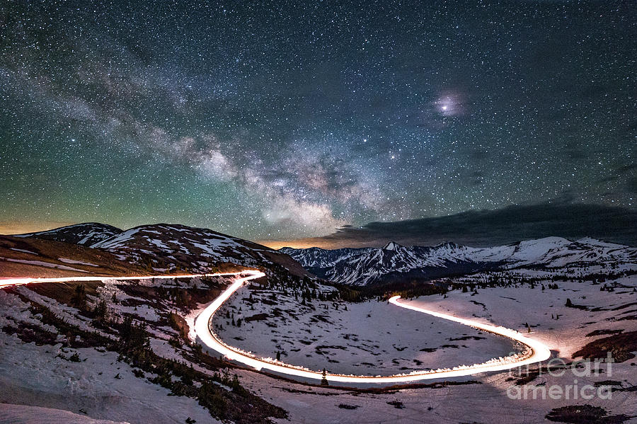 Stars Photograph - Cottonwood Pass Colorado Milky Way Galaxy by Tibor Vari
