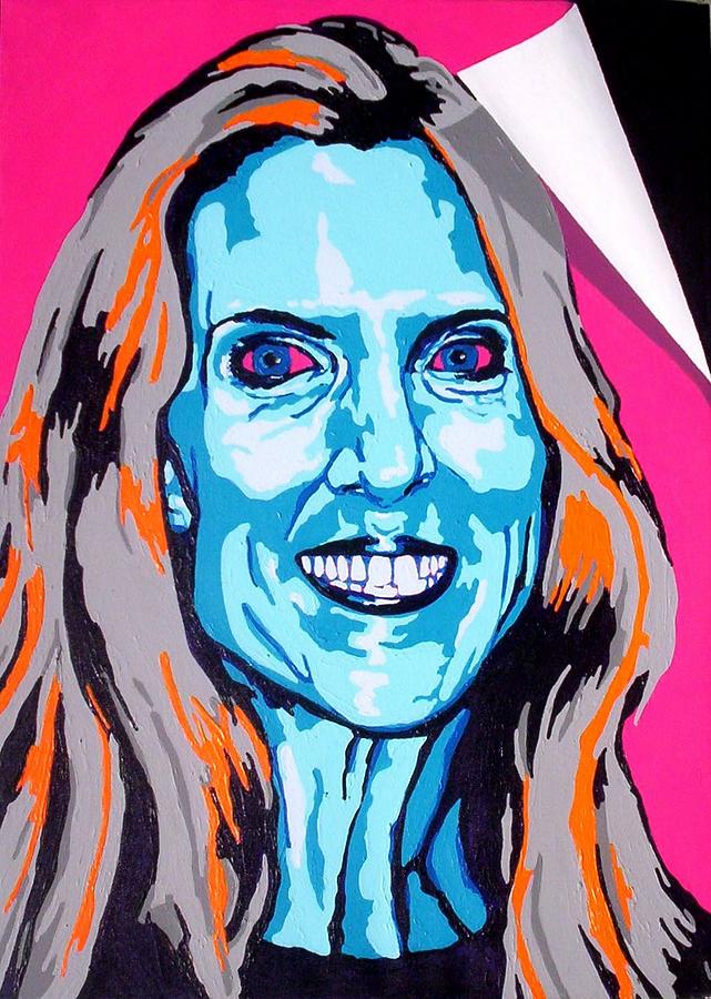 Politics Painting - Coulter by Dennis McCann