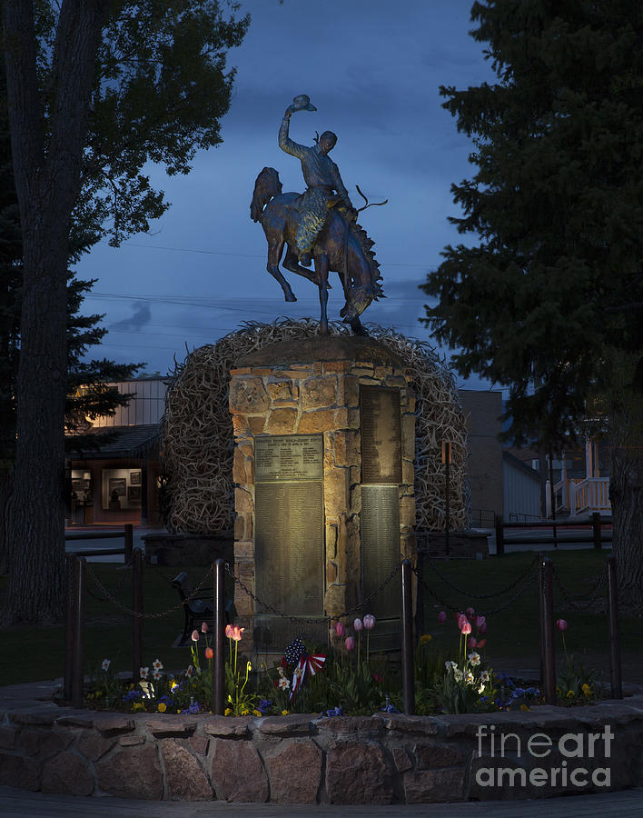 Coulter Memorial, Jackson, Wyoming Photograph by Greg Kopriva