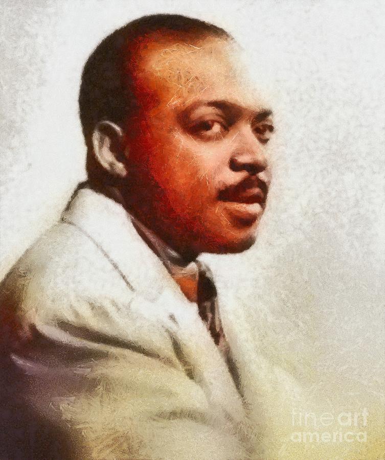 Count Basie, Music Legend Painting