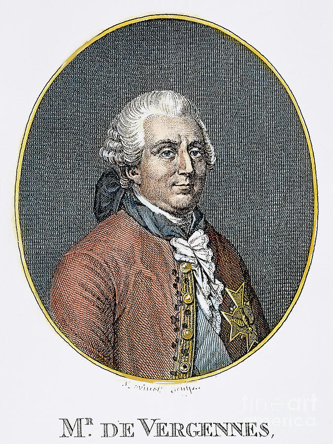 COUNT de VERGENNES (1717-1787). Charles Gravier, Comte de Vergennes ...