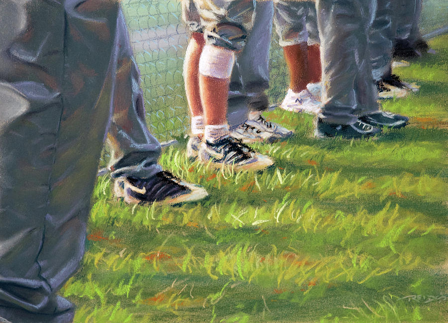 Counttime At The Field Painting by Christopher Reid
