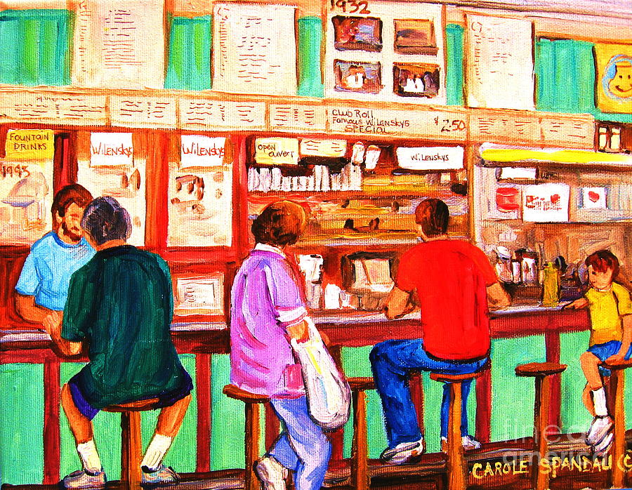 Counter Culture Painting by Carole Spandau