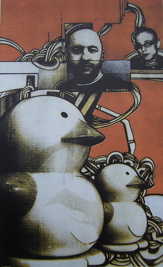 Rubber Ducks Digital Art - Counting Ducks by Alexander Wilson