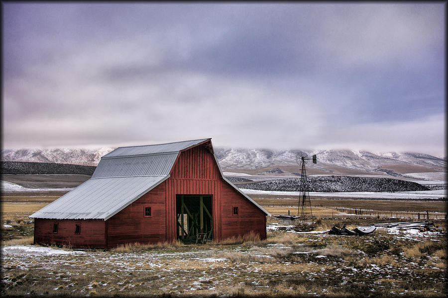 Country Barn Photograph by Erika Fawcett