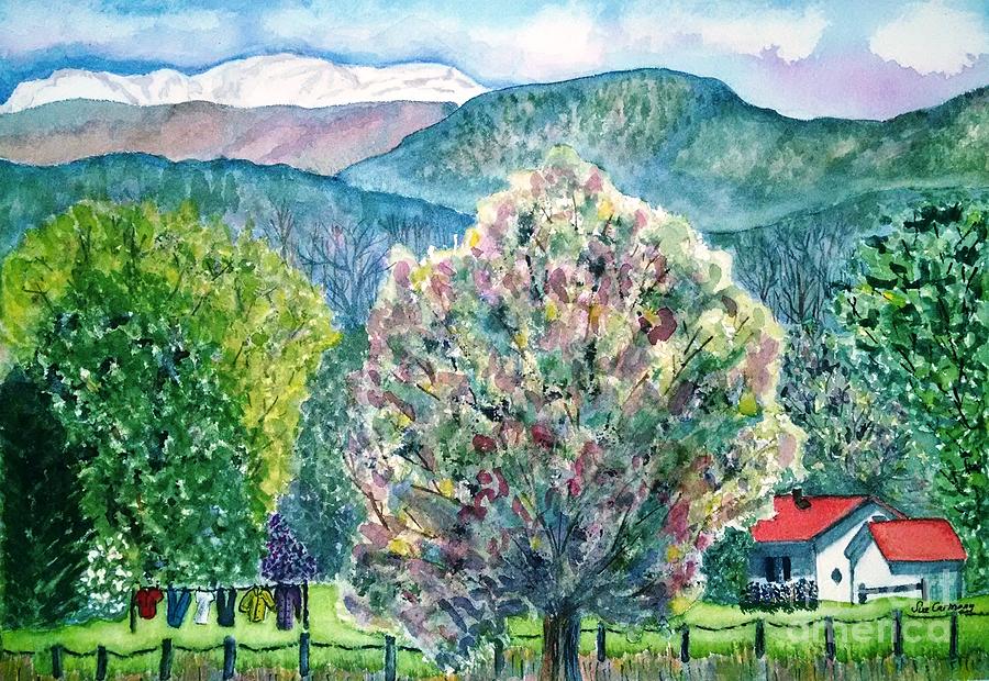 Country Beauty Painting by Sue Carmony
