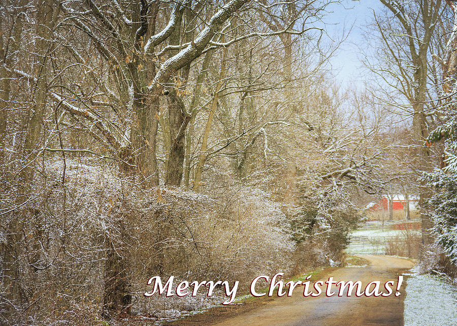 Country Christmas Card Photograph by Joni Eskridge