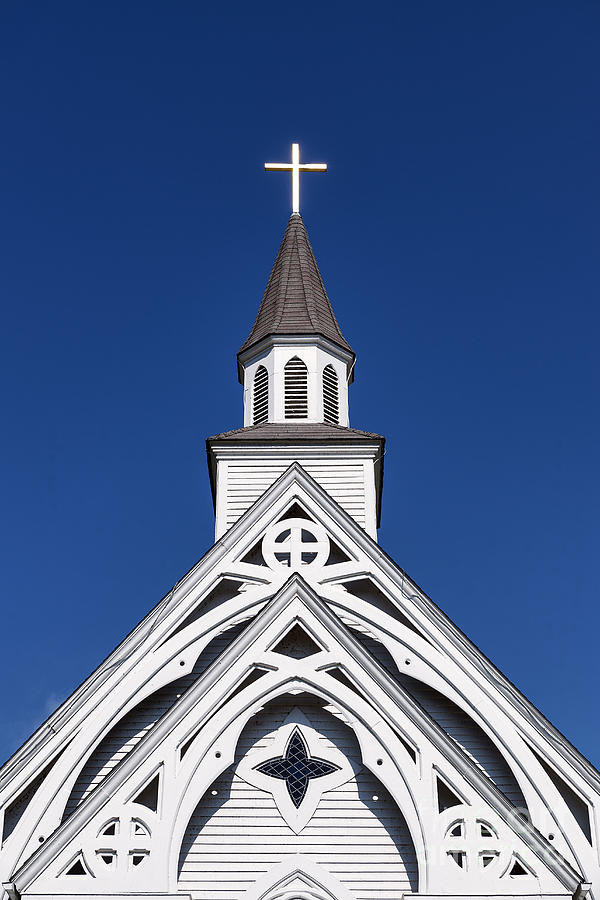 Architecture Photograph - Country Church by John Greim