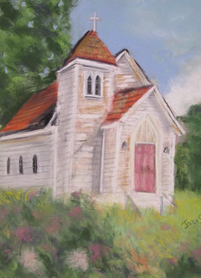 Country Church Painting by Joyce Spencer