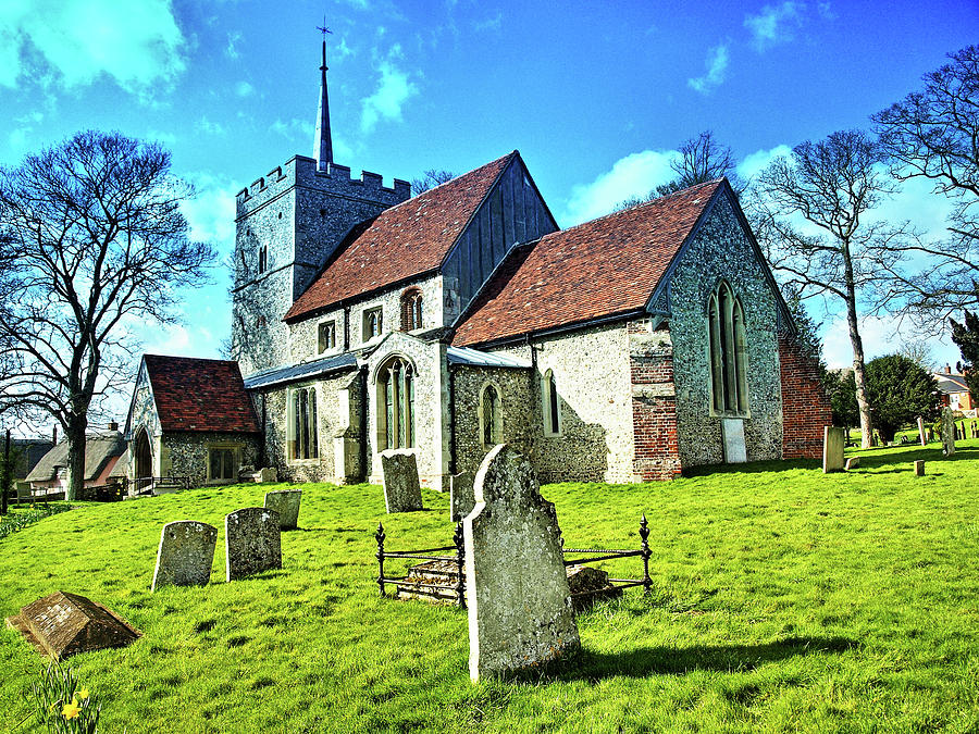 Country Church Photograph by Richard Denyer