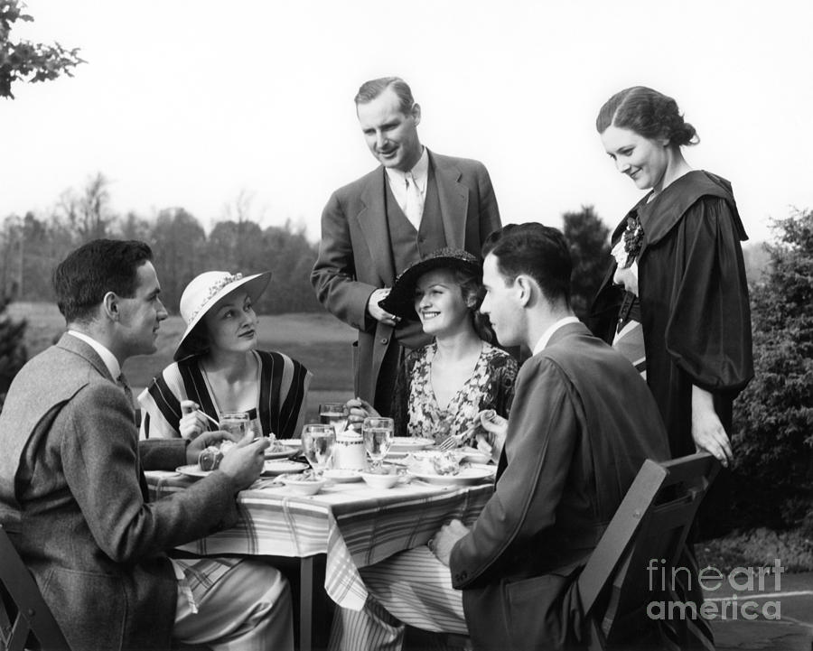 Country Club Scene, C.1930s Photograph by H. Armstrong Roberts/ClassicStock