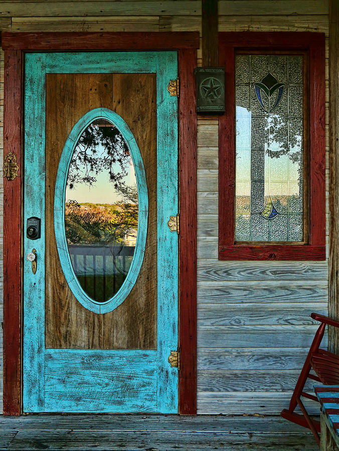 Country Door Photograph by Judy Vincent