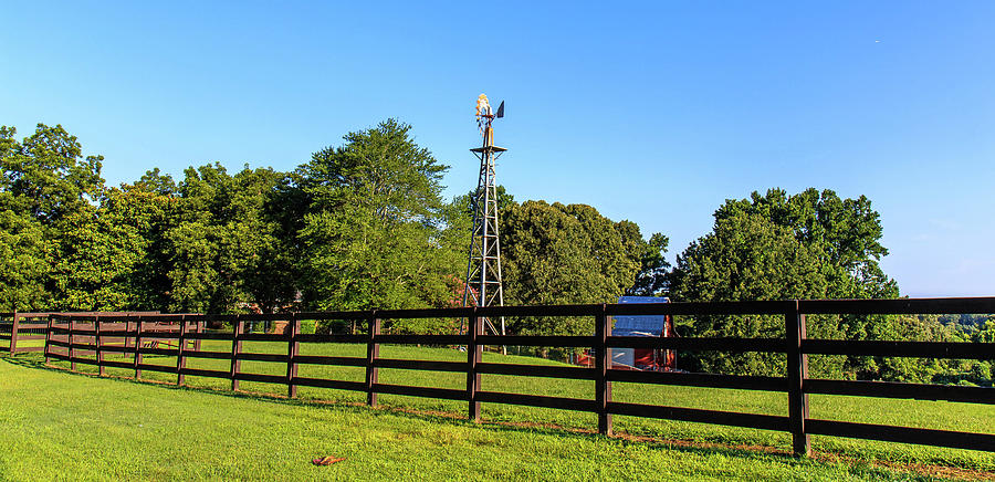 Country Farm Scene Photograph by Doug Camara