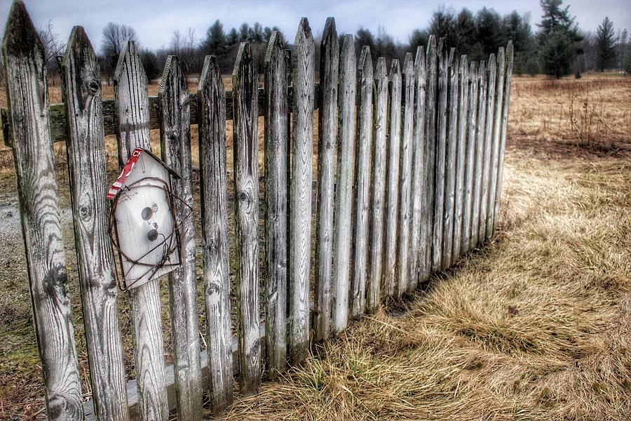 6004 - Country Fences I Photograph by Sheryl L Sutter