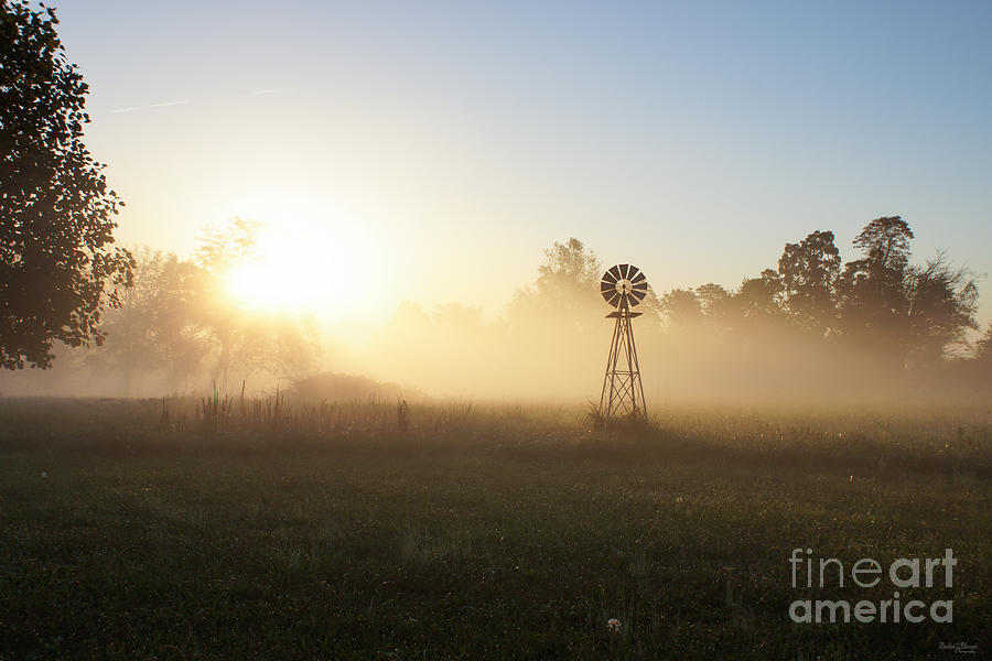 Country Foggy Morning Photograph by Jennifer White
