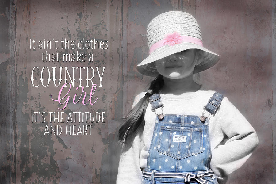 Country Girl Photograph by Lori Deiter