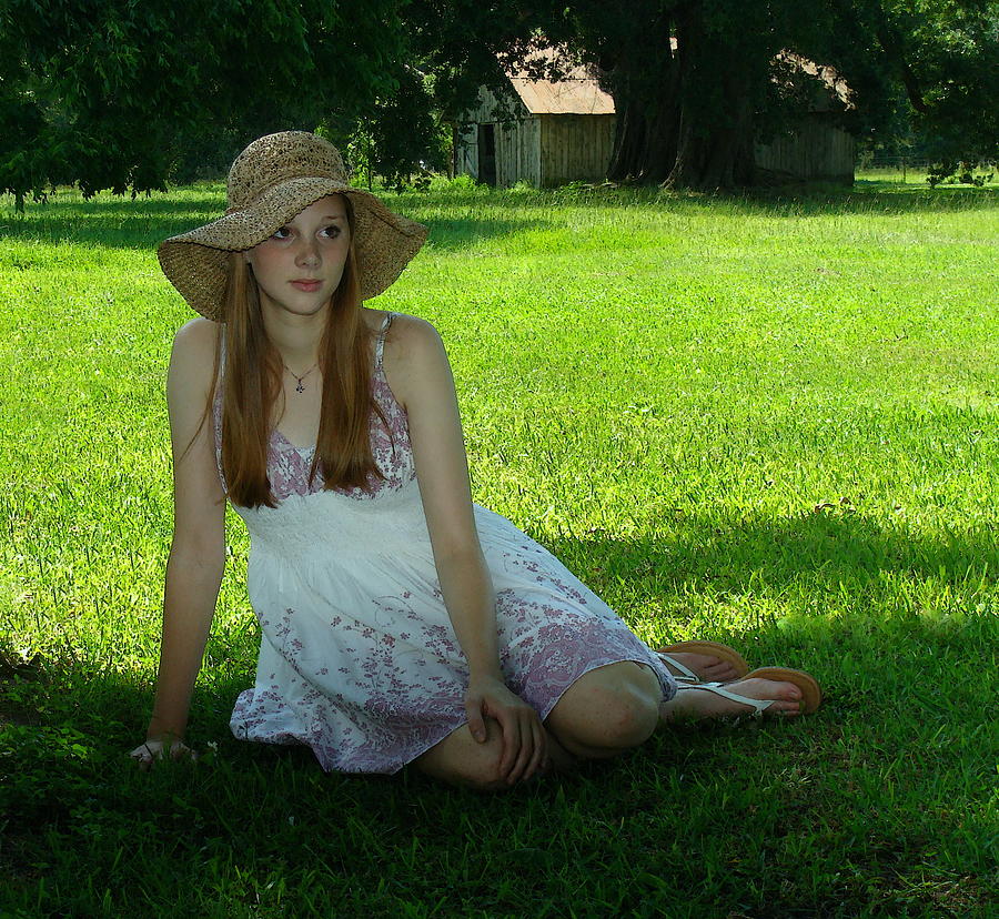 Country Girl Photograph By Ramona Barnhill