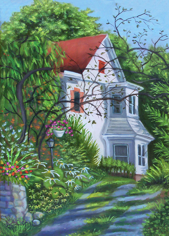 Country Home Painting by Madeline Lovallo