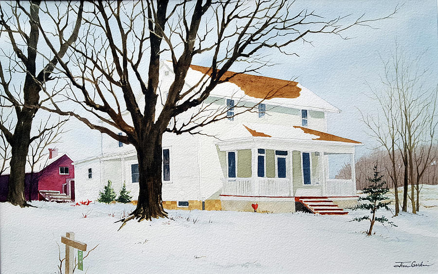Country House Painting by Jim Gerkin