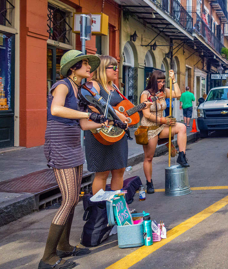 New Orleans Photograph - Country in the French Quarter 2 by Steve Harrington