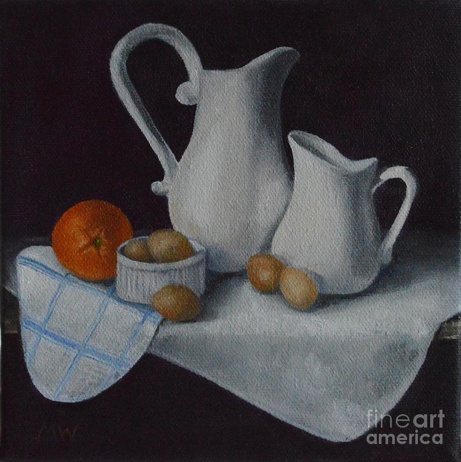 Country Kitchen  Painting by Michelle Welles
