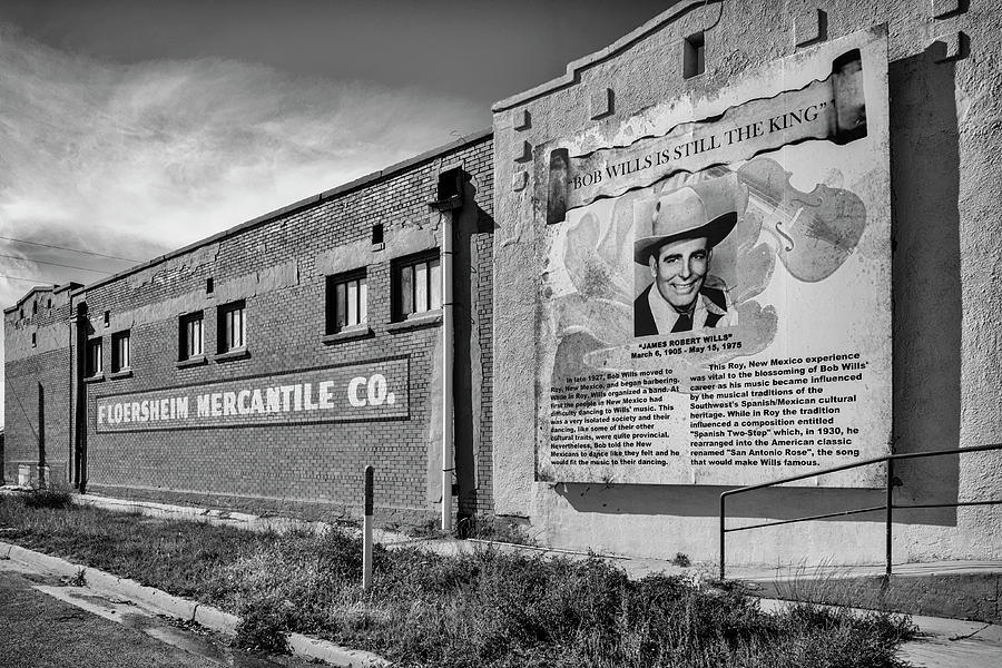 Country Legend Bob Wills in Roy New Mexico Photograph by Mary Lee Dereske