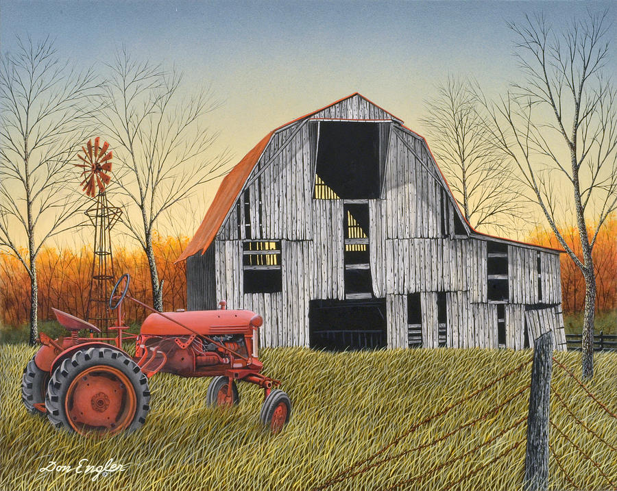 Country Life Painting by Don Engler