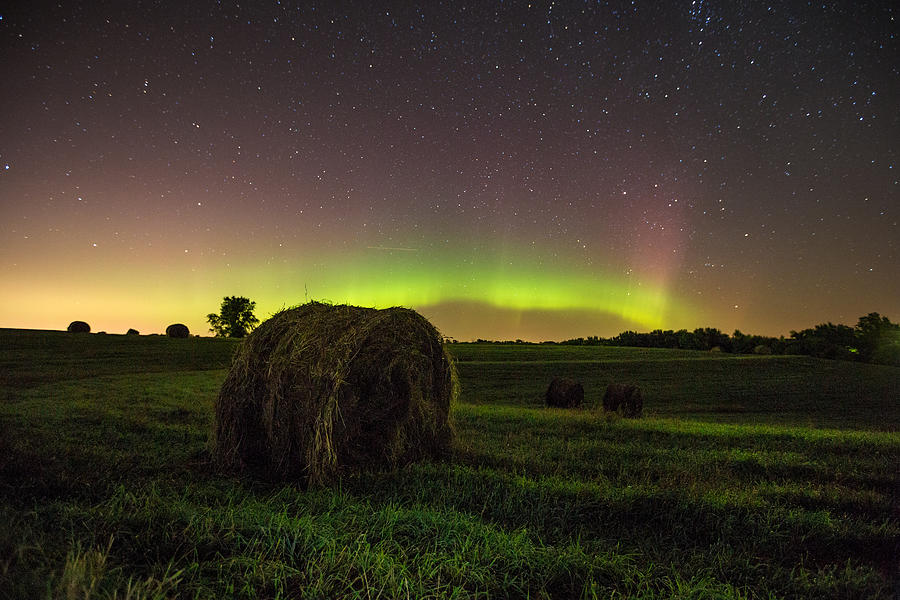 South Dakota Photograph - Country Lights by Aaron J Groen