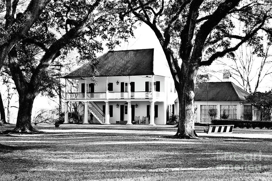 Country Manor - BW Photograph by Scott Pellegrin