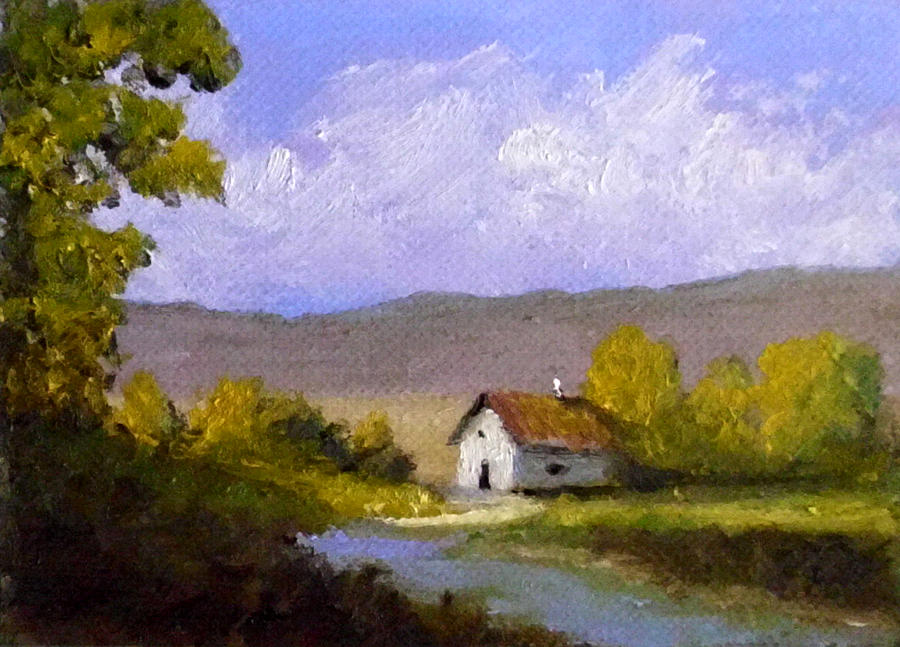 Country Morning Painting by Fred Wilson