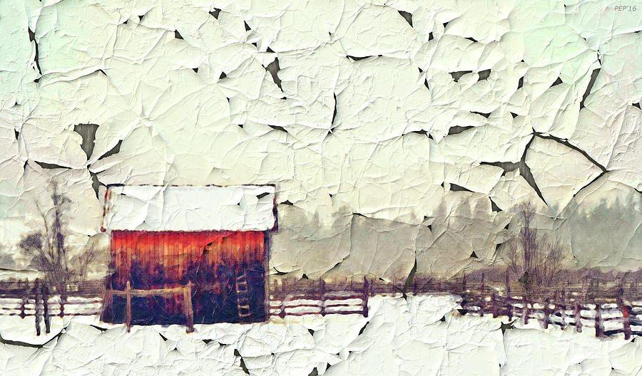 Country Ranch And Peeling Paint Photograph by Phil Perkins