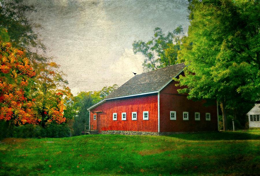 Landscape Photograph - Country Red by Diana Angstadt