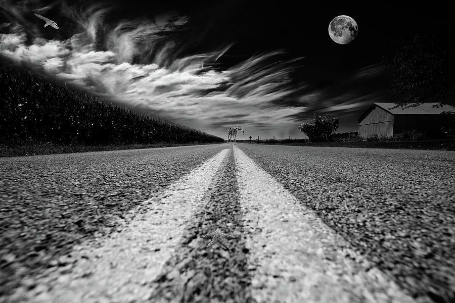 Surrealism Photograph - Country Road 51 by Kevin Cable
