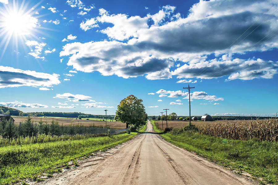 Country Road Photograph by Brandon Schultz - Fine Art America