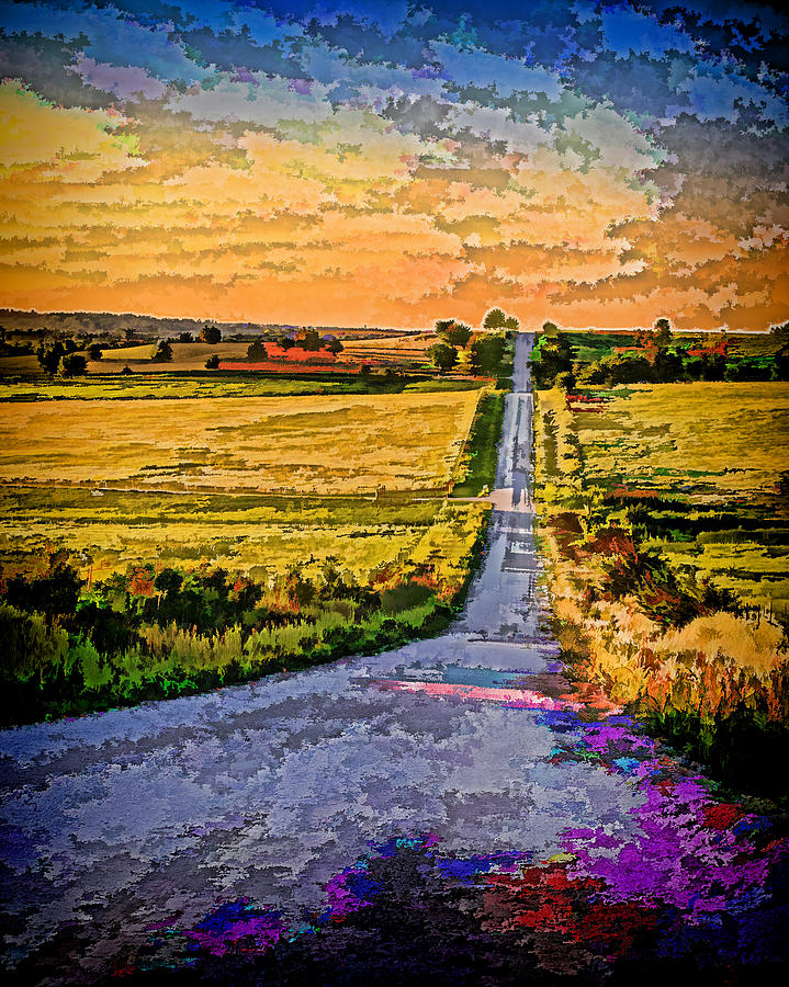 Country Road DA Photograph by Kevin Anderson Country Road DA Photograph by Kevin Anderson