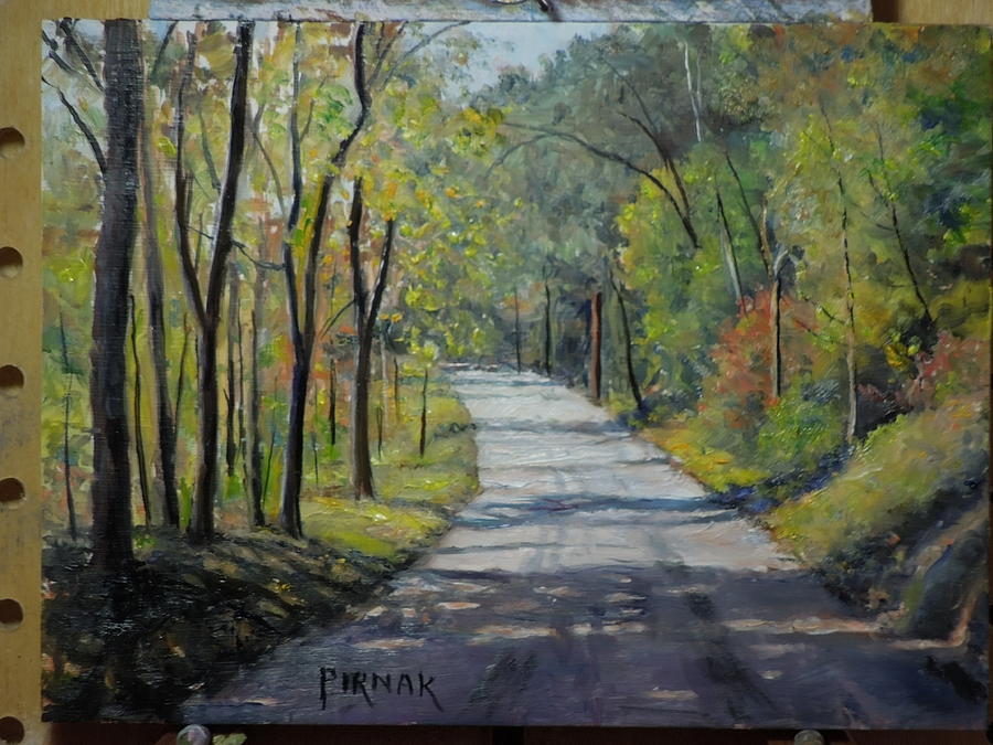Country road Painting by John Pirnak