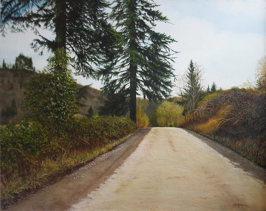 Country Road Painting by Richard Ferguson