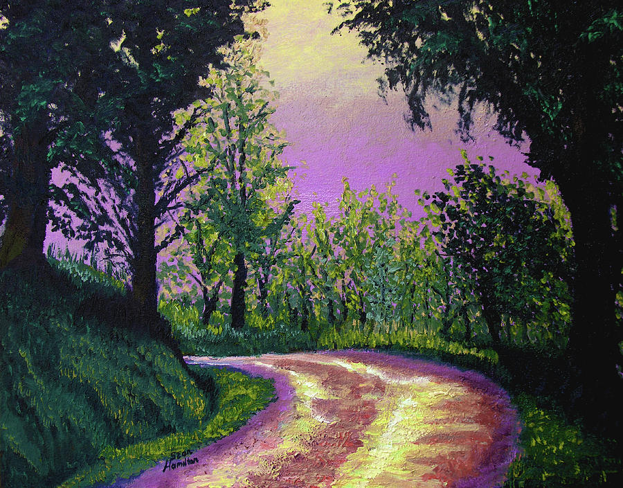 Country Road Painting by Stan Hamilton